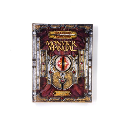 Wizards of the Coast - D&D 3.5e - Monster Manual [VG]