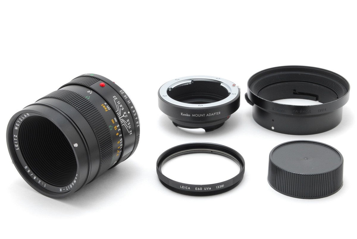 Leica MACRO-ELMARIT-R 60mm F2.8 3カム Leica R 60mm F2.8 MACRO-ELMARIT-R 3-cam V2 #320 1980s