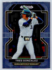 2022 Prizm Draft Picks - Tres Gonzalez - Georgia Tech Yellow Jackets - #PDP140