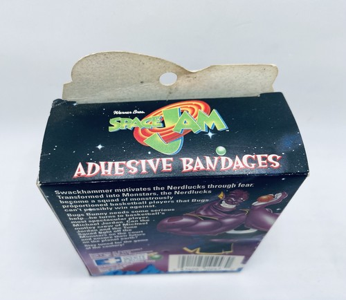 Vintage NOS 1996 Space Jam Adhesive Bandages Michael Jordan Swackhammer - Picture 7 of 7
