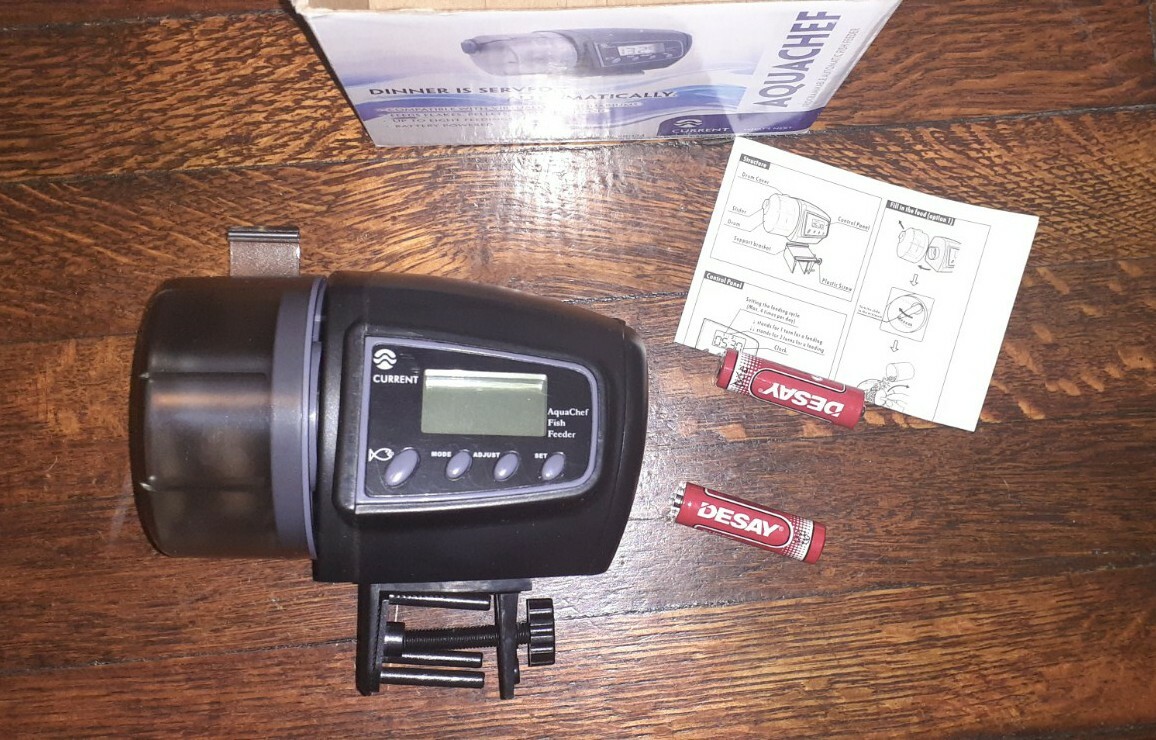 aquachef automatic fish feeder