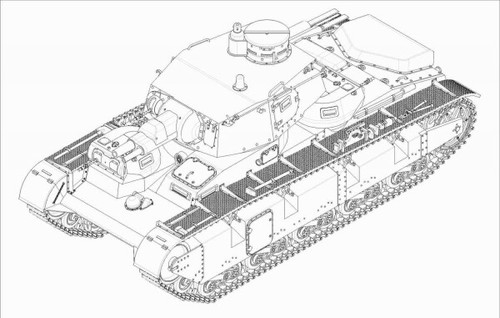 Trumpeter 1/35 GERMAN NEUBAUFAHRZEUG TYPE III KRUPP-TURM - Imagen 2 de 8