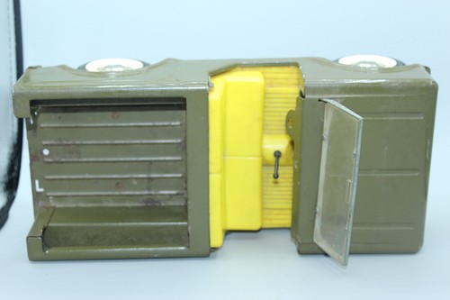 1960's Vintage Structo Army Jeep white wall tires Army Jeep made in U.S - Picture 6 of 7