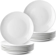 Btat- White Dessert Plates, Set of 12, Small Plates for Appetizers, Small Plate,