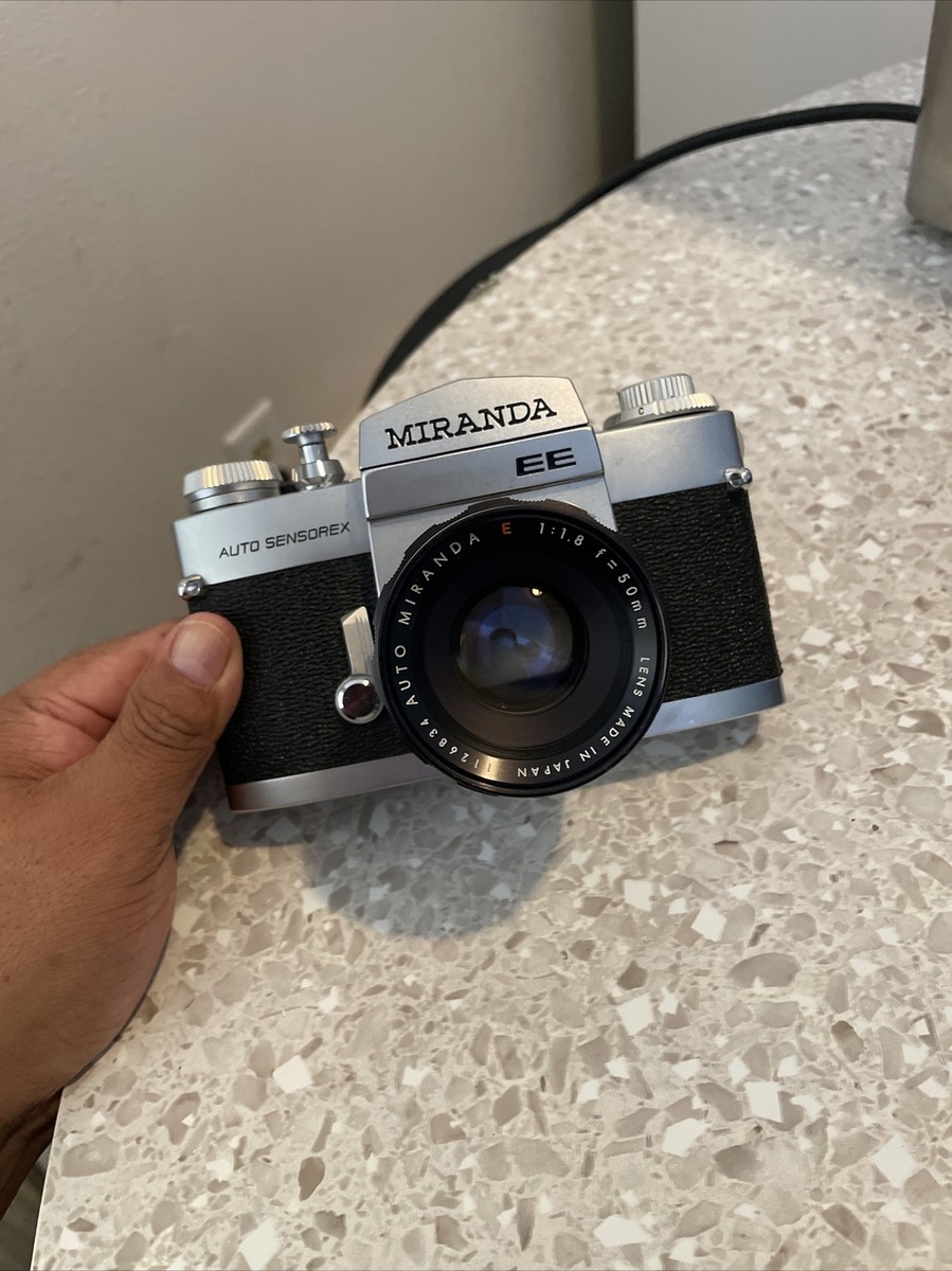 Miranda レンズ付 EE SENSOREX 【現状品】MIRANDAフィルムカメラAUTO Sensorex f1 50mm Auto EC Miranda with Camera Film 35mm EE フィルムカメラ