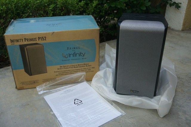 infinity primus bookshelf speakers