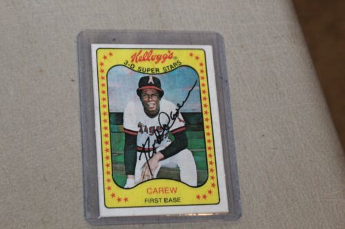 1981 Kellogg's 3-D Super Stars Baseballkarte komplett Beenden Sie Ihre Liste Set ABHOLUNG - Bild 49 von 126