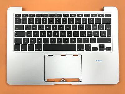 DE - Keyboard Topcase ohne Beleuchtung Macbook Pro Retina 13'' A1502 Baujahr 2013