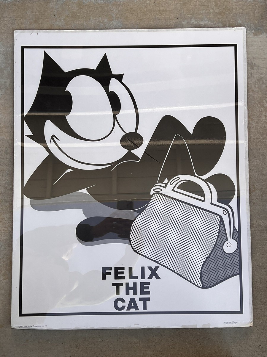 【貴重】80's \"Felix the Cat\" グラフィッククロック 入手困難 貴重】80's Felix the Cat グラフィッククロック 入手困難