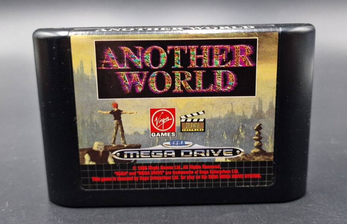 ANOTHER WORLD POUR SEGA MEGA DRIVE BON ÉTAT SANS NOTICE