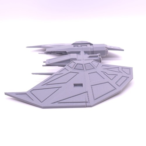 Kilrathi MK4 Combate Medio - 1", 3", 6"" o 10"" Modelo Nave Espacial Comandante de Ala - Imagen 12 de 12