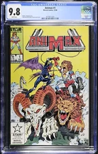Animax #1 CGC 9.8 Marvel 1986 Walter Simonson Story Star Comics