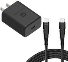 For Samsung Galaxy S23 S22 S21 Ultra 27W Fast Home Charger TurboPower PD 6ft