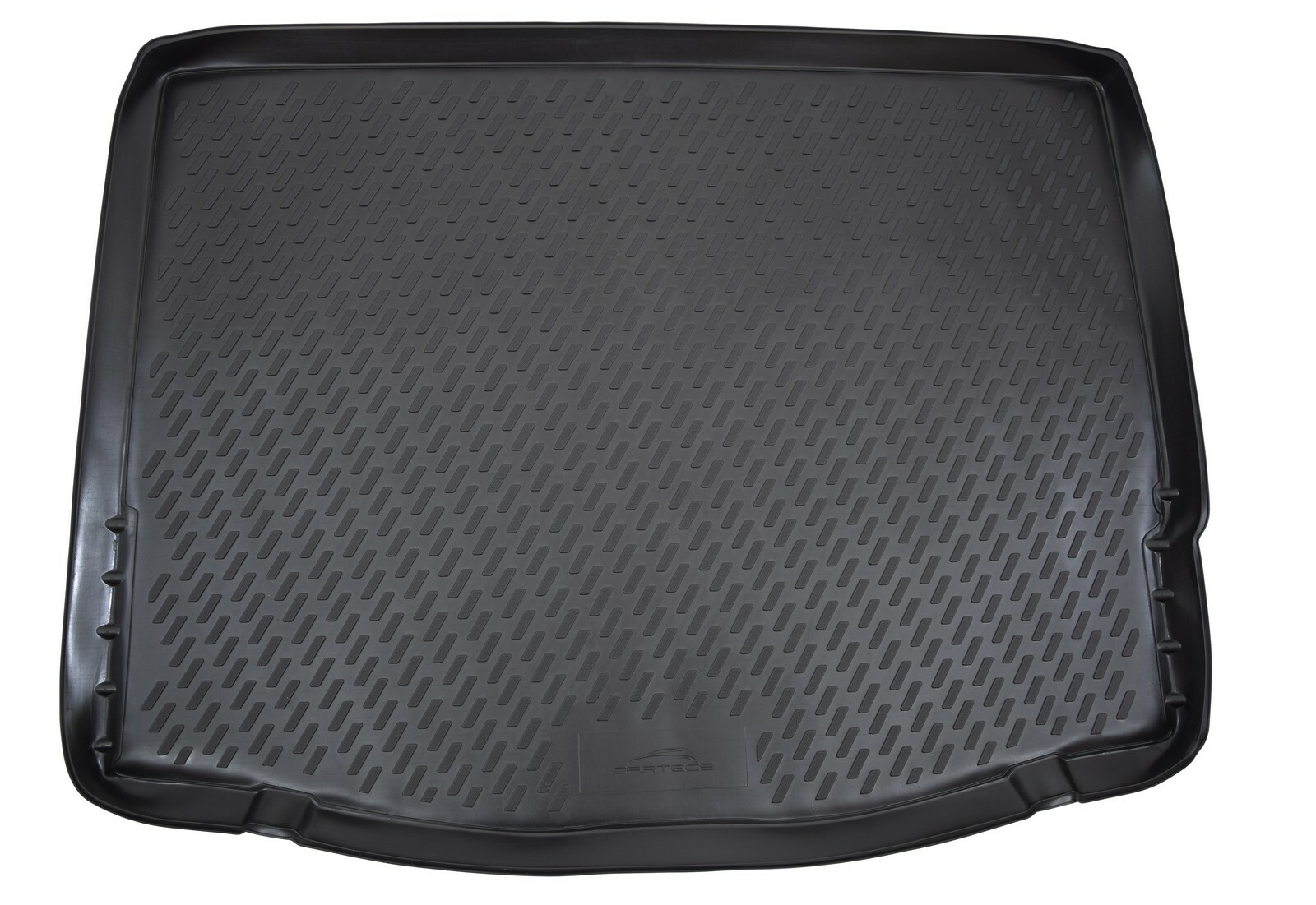 Tapis de coffre Ford Focus 3 Berline en caoutchouc imperméable noir