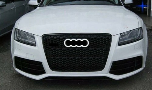 Maletero Trasero Decorativo LED Whiite Luz Adhesivo Negro Anillos Para Q5 Q3 Q7 - Picture 7 of 7