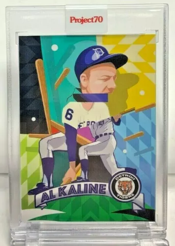 2021 Topps PROJECT 70 card #68 - 2011 Al Kaline by POSE SP /2395  DETROIT TIGERS
