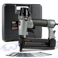 NEU Master Pneumatic Brad Nailer, 2 in 1 Nail Gun Staple Gun Fires 18 Gauge 2...
