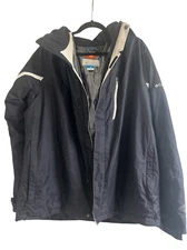 Columbia Women's Bugaboo Black Sz XL Parka