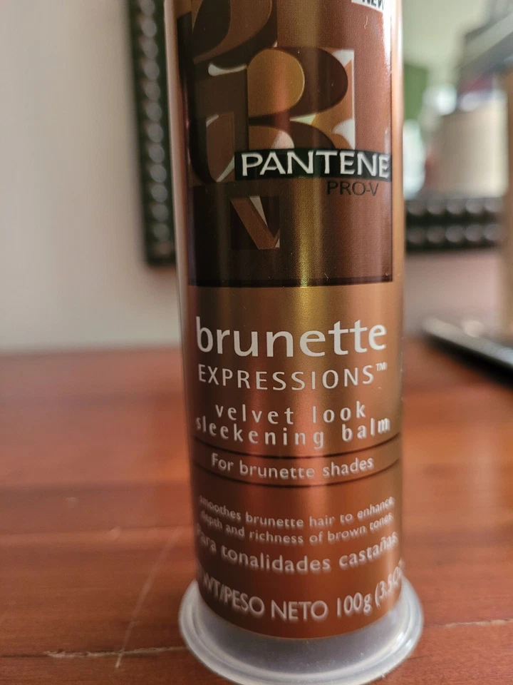 Bálsamo elegante Pantene Pro-v Brunette Expressions ASPECTO TERCIOPELO 3,5 OZ ¡Raro! Nuevo Foto 2 de 3