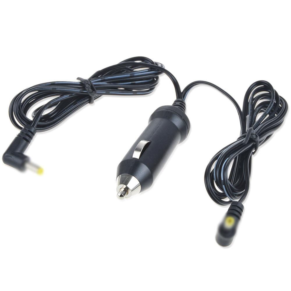 Car DC Cigarette Charger For Phillips/Sylvania/Insignia Dual Screen DVD Player