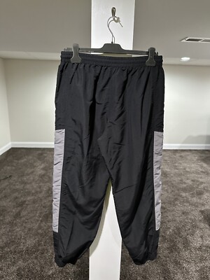 Balenciaga Unifit Sporty B Logo Track Black Nylon Pants | eBay