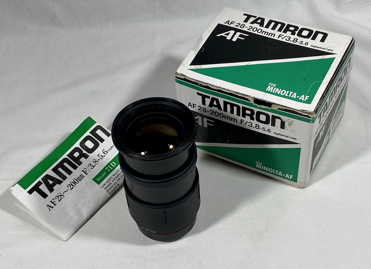 Minolta 28-200mm Focal Camera Lenses for sale | eBay