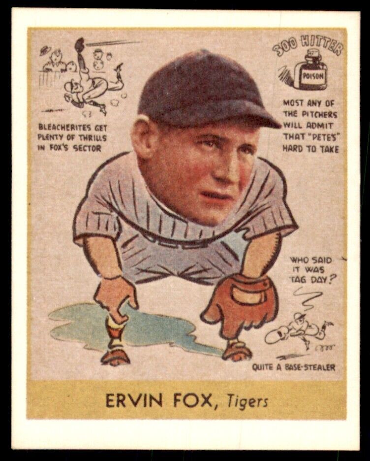 Ervin Fox #266 Baseball Cards 1938 Goudey trading card — raw and PSA graded price guide