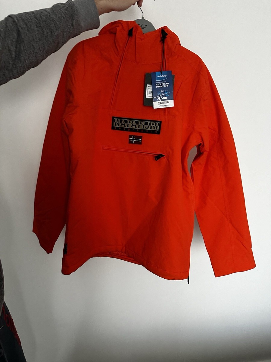 Veste Rainforest Doudoune Napapijri Homme Orange Veste Randonnée