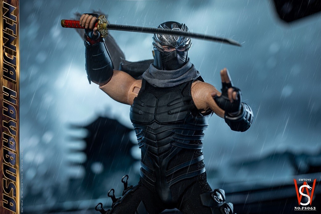 1/6 SWTOYS FS063 NINJA HAYABUSA with 2 Heads Action Figure