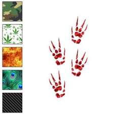 Dragon Prints Claw, Vinyl Decal Sticker, 40 Patterns  3 Sizes, 225