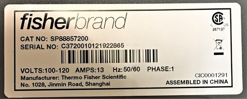 Fisher Isotemp SP88857200 Digital Stirring Hot Plate (7.25" x 7.25" Plate) - Picture 12 of 18