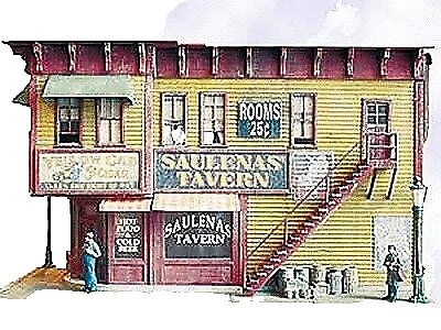 Modelo de latón Bar Mills trenes