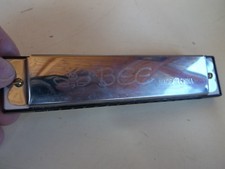 Bee GrandStar Silver Harmonica