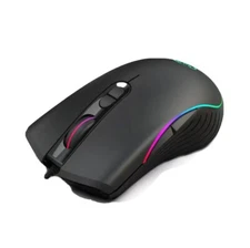 Wired Game Mouse 7-key Macro Programming RGB Lighting USB