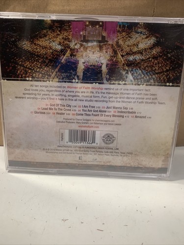 Women of Faith Worship Team (2010) AUDIO MUSIC CD - New Sealed C3 - Picture 2 of 2