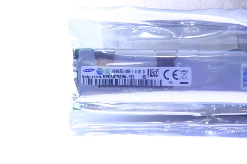 SAMSUNG M393B4G70BM0-YF8 32GB 4RX4 PC3L-8500R SERVER MEMORY MODULE.SKU212247 - Image 3 of 3