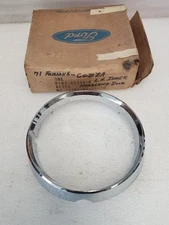 NOS OEM 1971 Ford Torino Cobra  Fairlane LH Inner Headlamp Bezel D1OZ-13048-D