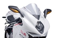 Puig Z-Racing-Scheibe FüR Mv Agusta F3 675, F3 675 Oro, F3 800, U.A. Transparent