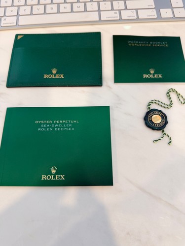 Rolex Sea Dweller / Deepsea Booklet Set