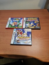 Lot Of 3 Nintendo Ds Cases With Manuals