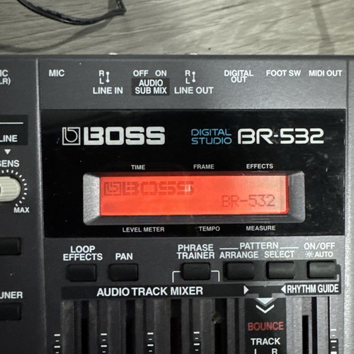 Boss BR-532 4 Track Digital Recording Studio, Working, Excellent Condition - Picture 7 of 9