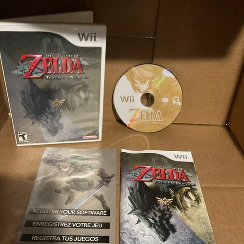 Nintendo The Legend of Zelda: Twilight Princess Nintendo Wii Fantasy Manual Inc…