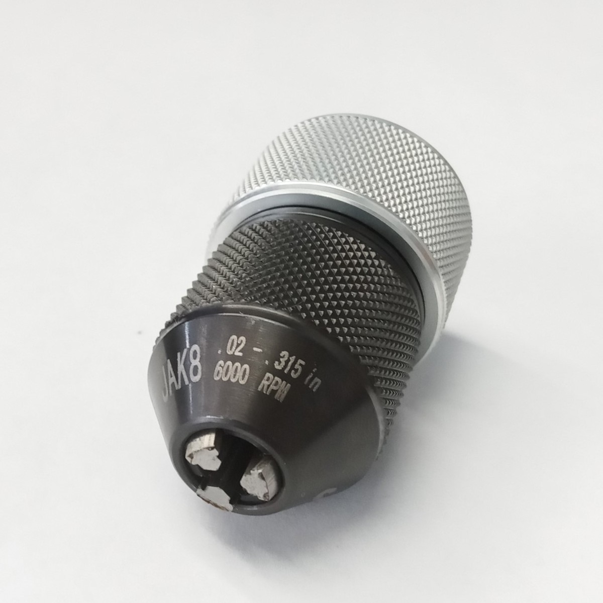 Jacobs 033633 JAK8 CAP. 0.5-8mm Pneumatic Keyless Drill Chuck 3/8