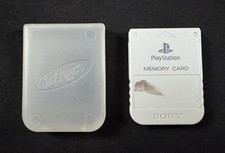 Genuine Original Sony Playstation 1 Memory Card