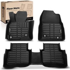 YHTAUTO Floor Mats Fit 2017-2025 Mazda CX-5, TPE All Weather Car Mats Waterpr...