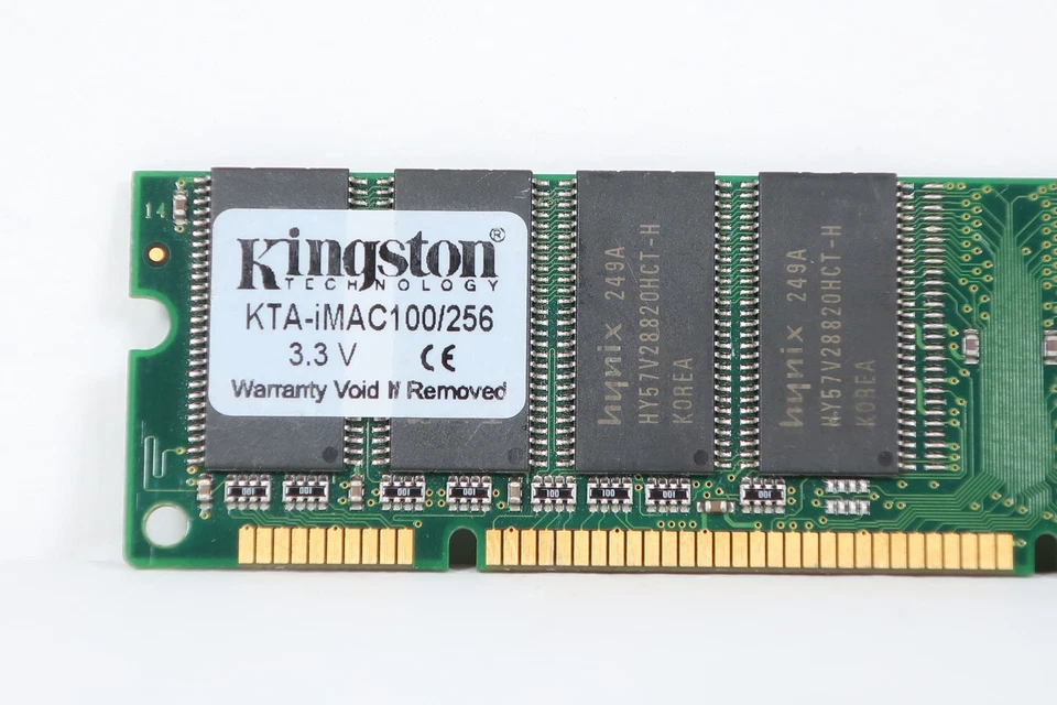 Kingston KTA-iMAC100/256 256MB PC100 SDR SDRAM 3.3V Desktop Memory - Image 2 of 4