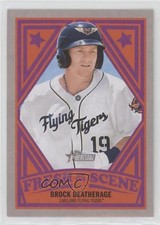 2019 Topps Heritage Minor League Edition Fresh on the Scene Brock Deatherage 0ed