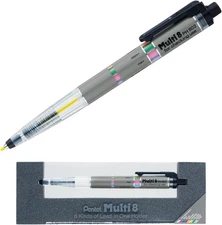 Pentel Multi 8 Lead Holder - 2 mm 1 Count (Pack of 1), 8 color cores 