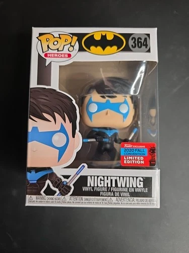 Funko Pop! Batman Nightwing 364 NYCC Limited Edition Exclusive Vinyl Figure