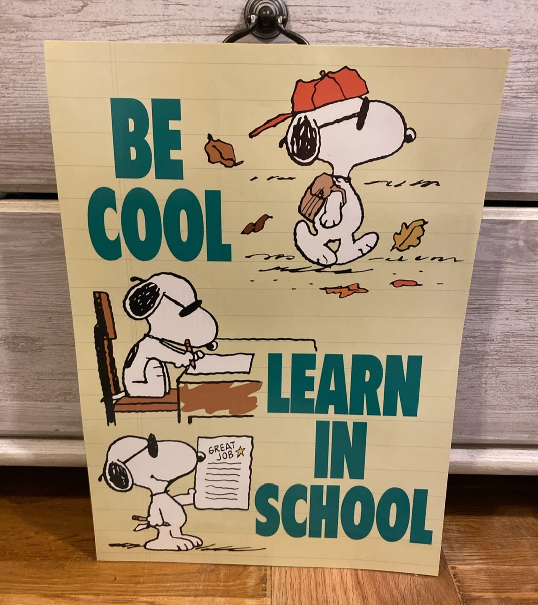 25+ Vintage Snoopy Poster In other Collectible Peanuts Items for
